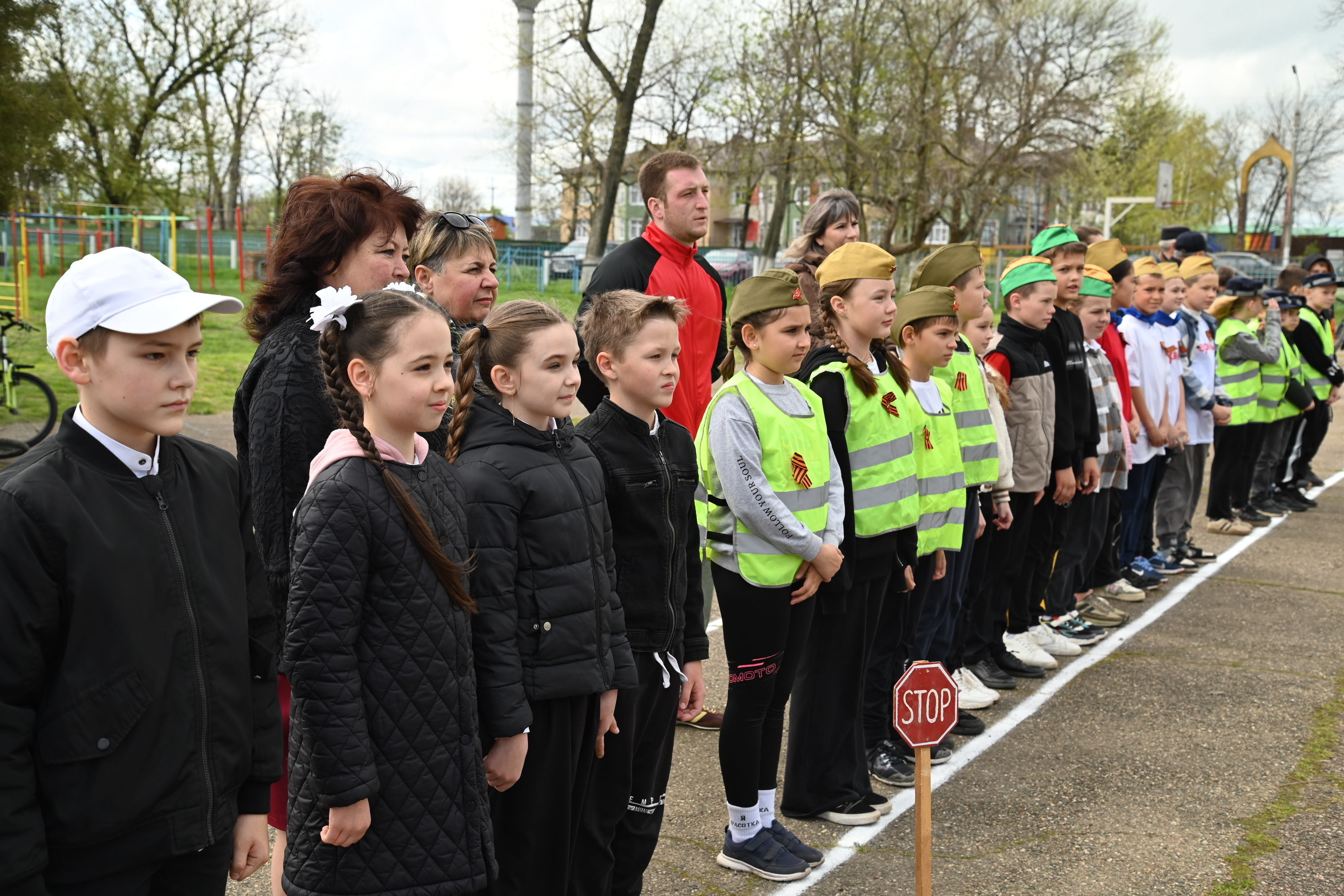В Гиагинском районе прошёл муниципальный этап конкурса юных инспекторов дорожного движения.