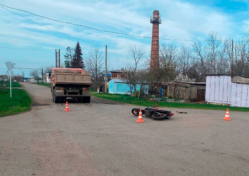  В Гиагинском районе Госавтоинспекция устанавливает обстоятельства ДТП.