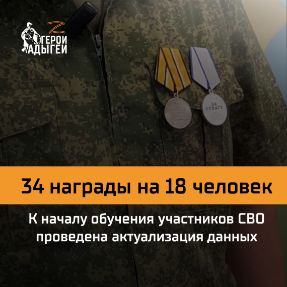 В регионе провели актуализацию данных участников программы "Герои Адыгеи". В регионе провели актуализацию данных участников программы "Герои Адыгеи".
